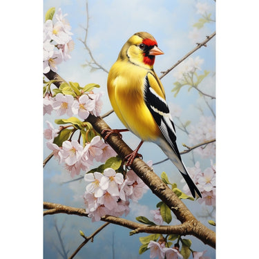 Goldfinch Bird Canvas